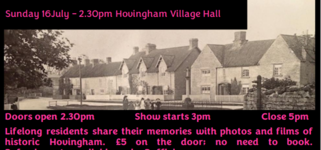 Hovingham village memories