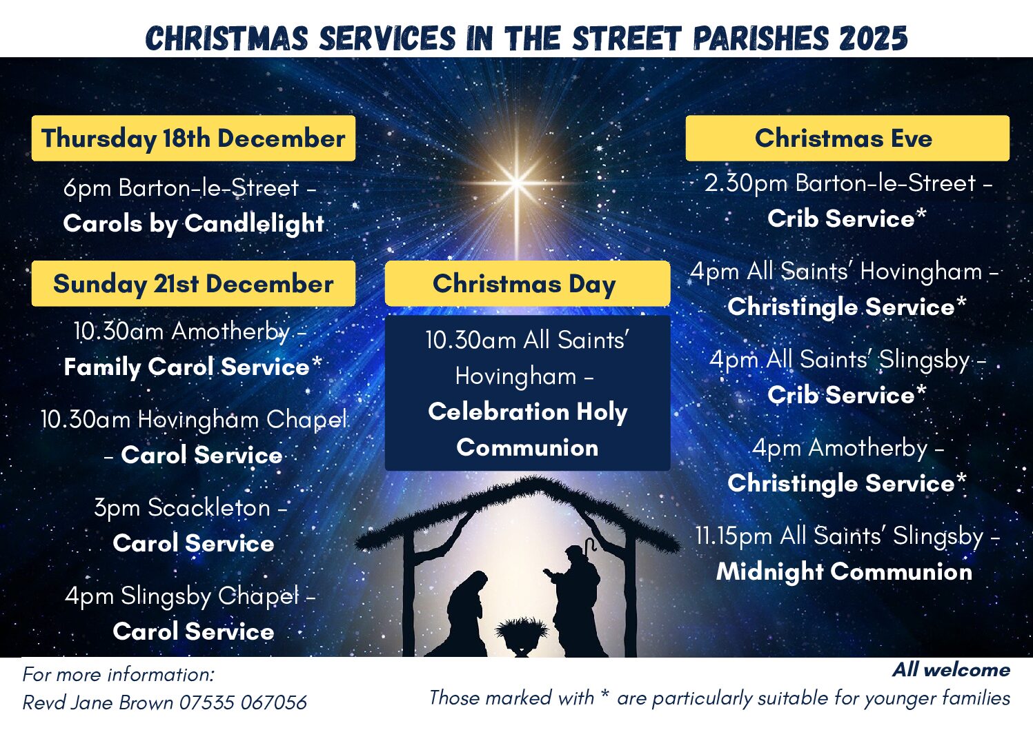 Christmas Services 2025