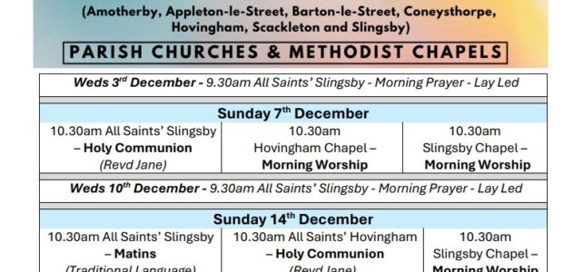 December 2025 – Shared Ministry